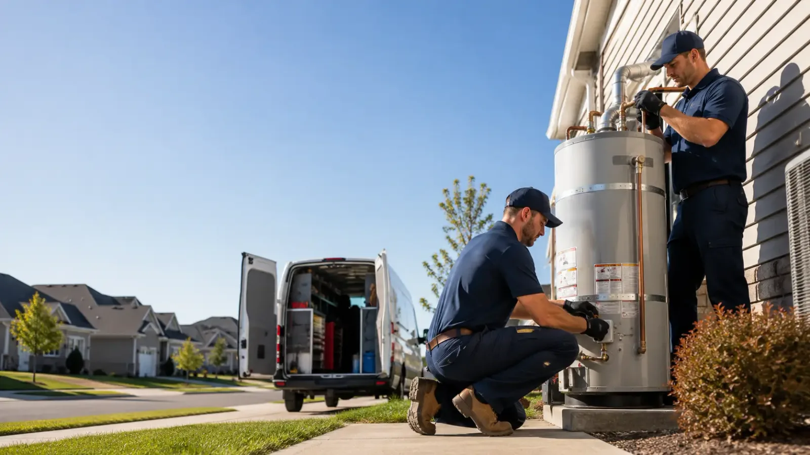 Water Heater Installation in Brewster, KS